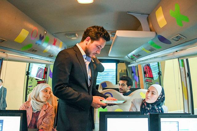 CROWN PRINCE ATTENDS PART OF EIGHTH GAMING SUMMIT HELD AT THE ROYAL TANK MUSEUM